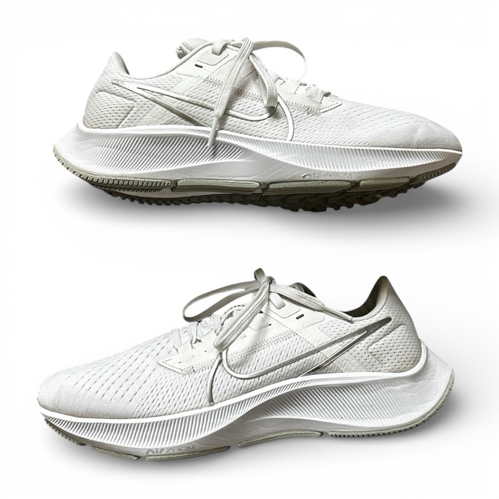 WMNS Nike Air Zoom Pegasus 38 White Silver Size 8.5 - Picture 2 of 12